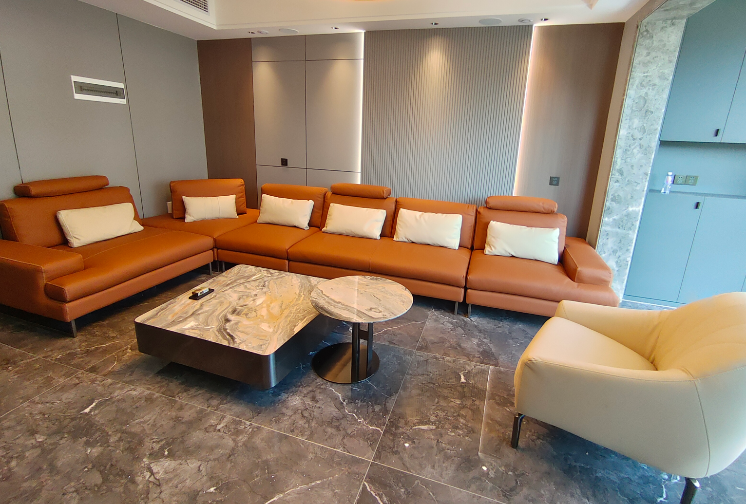 南天雅苑沙发入户效果图